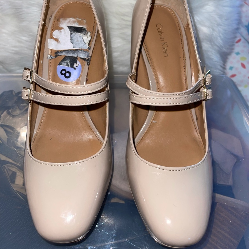 Calvin Klein heel with straps